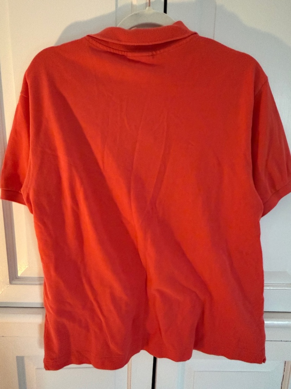Lacoste Polo Shirt Size 5 Mens Coral Classic Short Sleeve Cotton Shirt - Picture 4 of 4